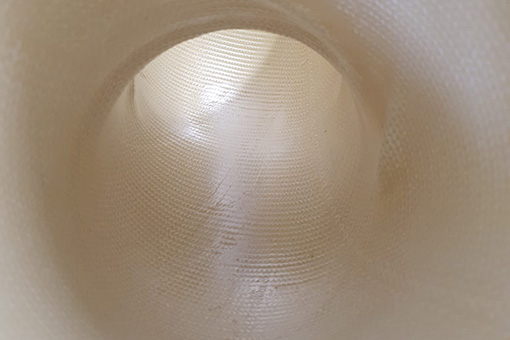 Image in the Inside of a Residential Pipe Where Spot Repairs is Needed