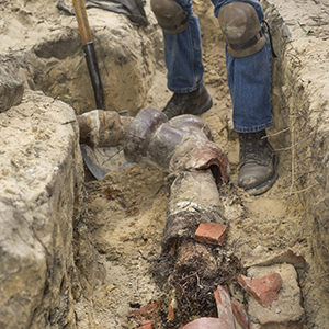Ongoing Spot Repairs on a Municipal Pipeline